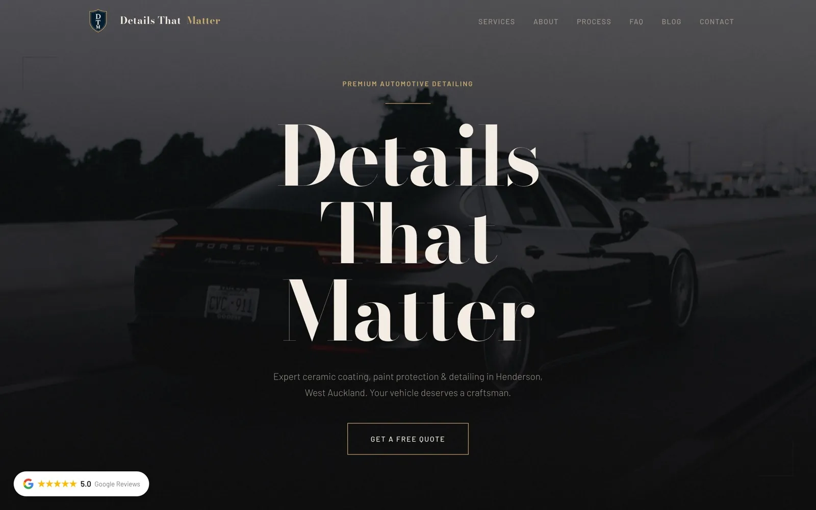 DetailsThatMatter site by Webgun